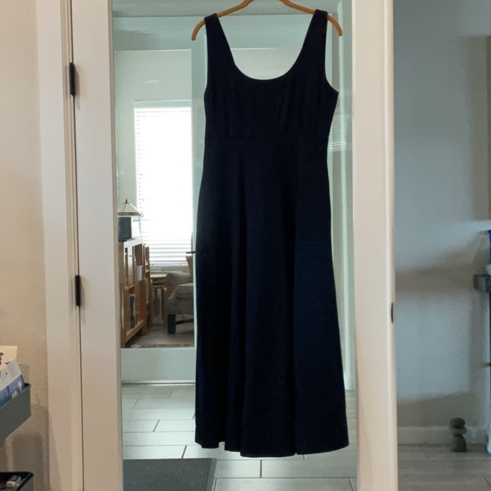 Boden NWT Navy Party Dress Empire Waist US8 UK12